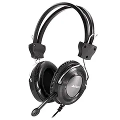 A4 Tech Headphone HS-19-1 Headset - Grey - Rokomari